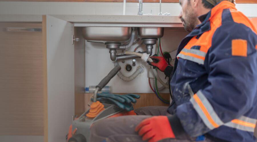 Residential Slab Leak Plumbing in Trego, WI